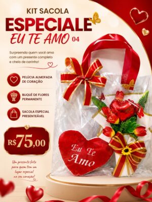 Kit Sacola Especiale Eu Te Amo 04